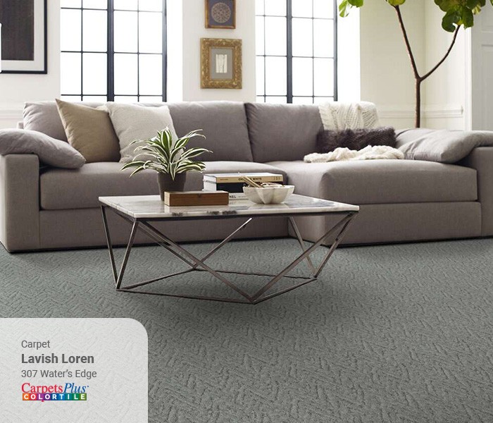Living room carpet floor | Rocky Mountain Flooring