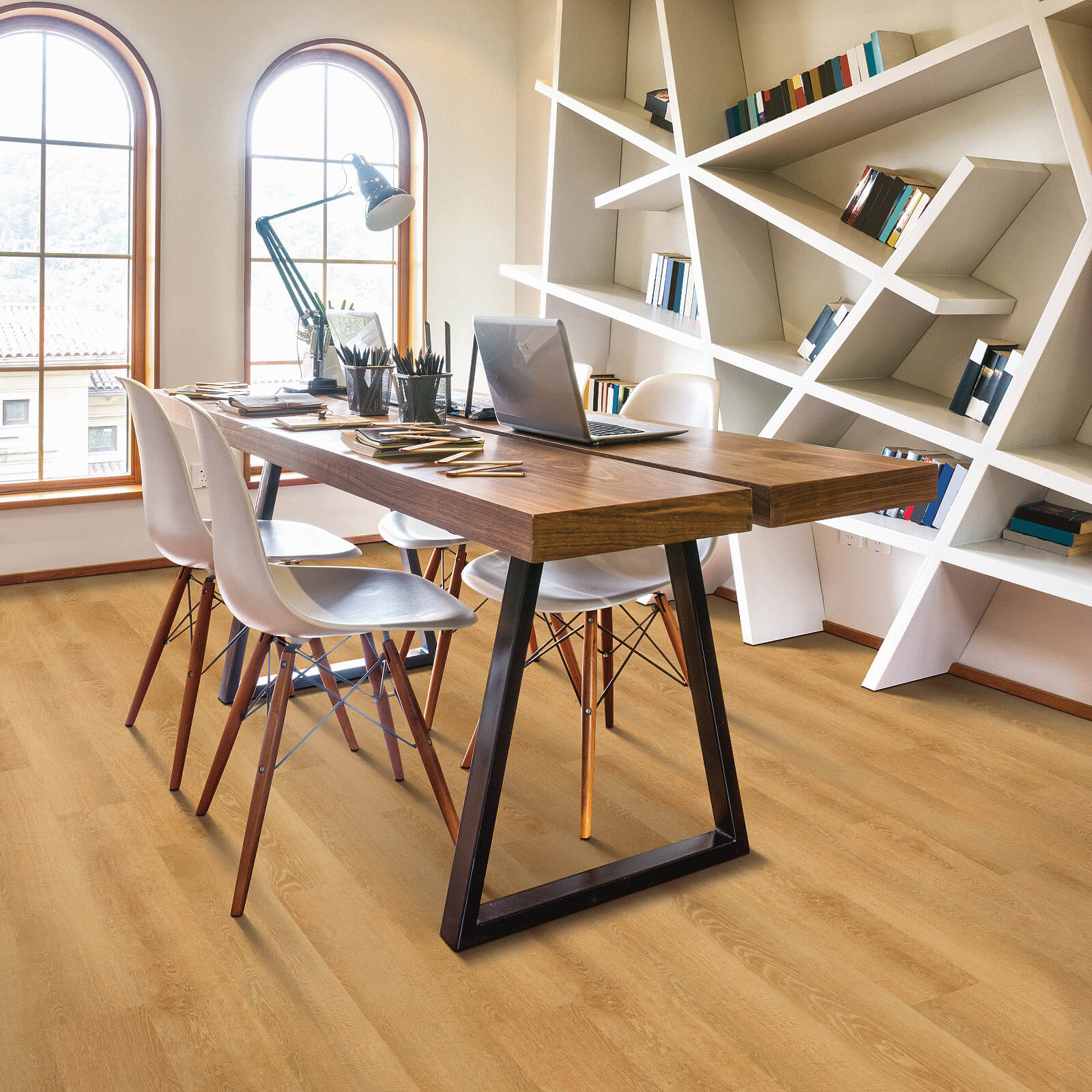 Vinyl flooring for study room | Rocky Mountain Flooring